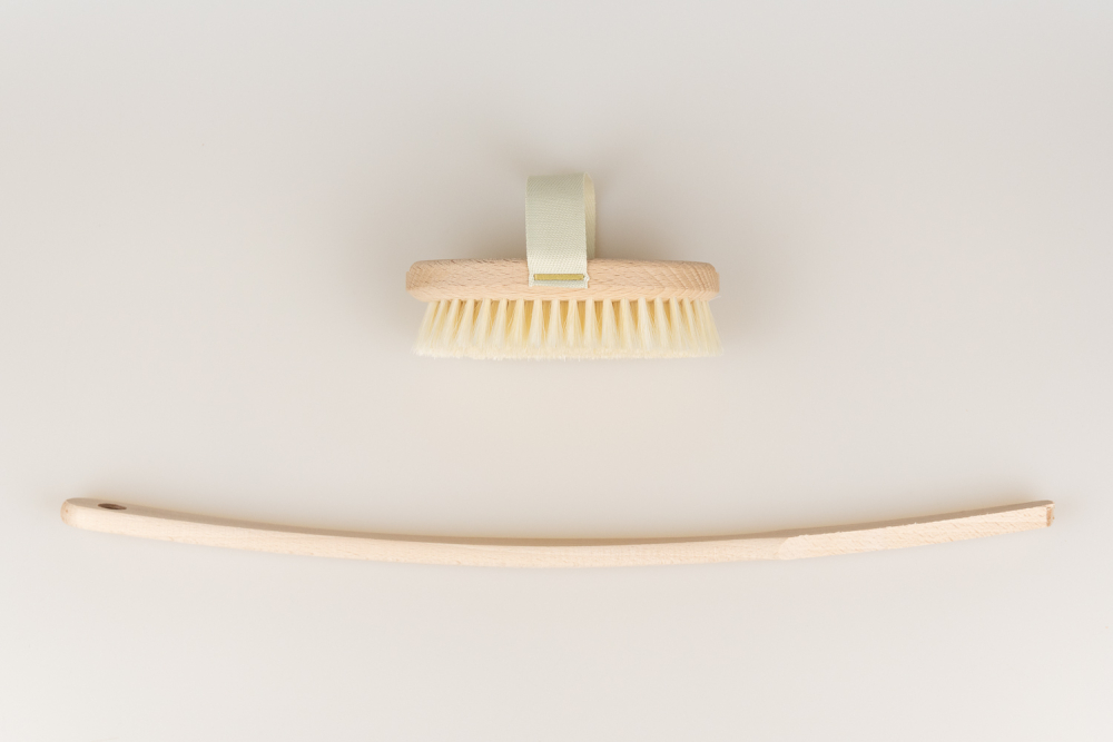 Preview: Badebürste weich - gebogener Stiel